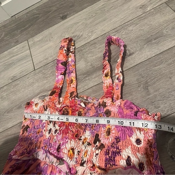 Rachel Parcell Tiered Floral Midi Dress - Picture 6 of 6